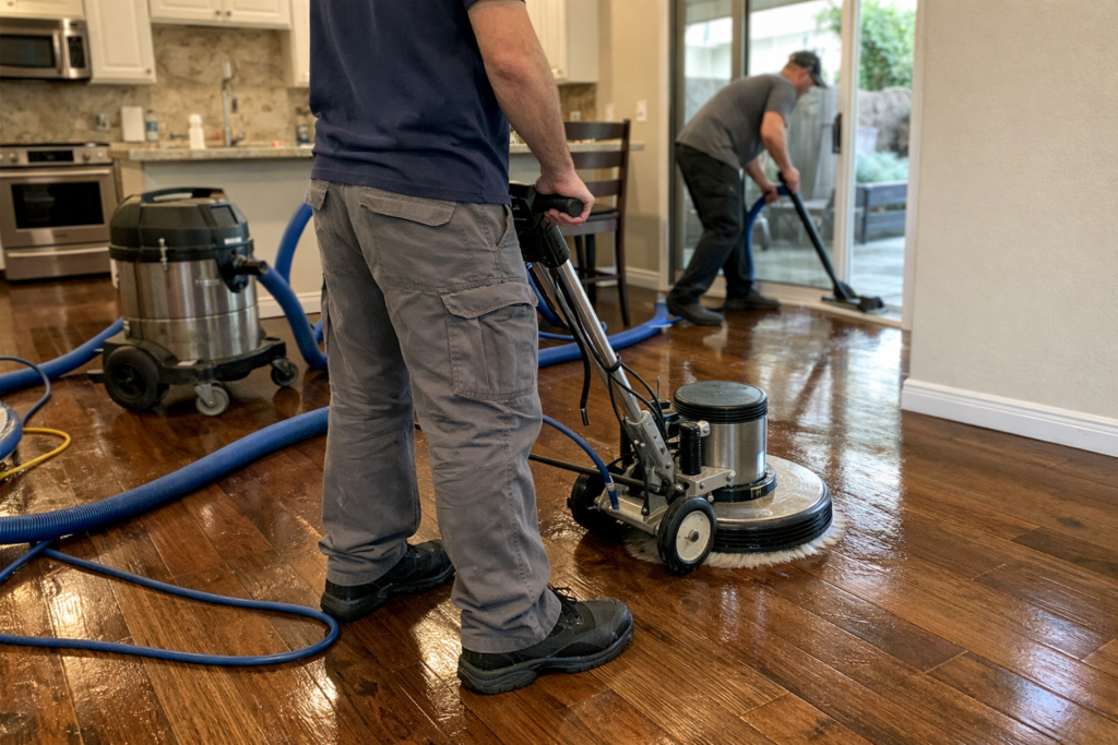 Hardwood Floor Cleaning